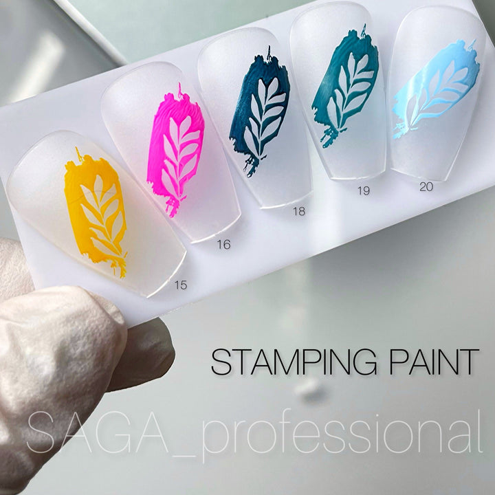 SAGA Professional Stamping Paint 18, 8 ml