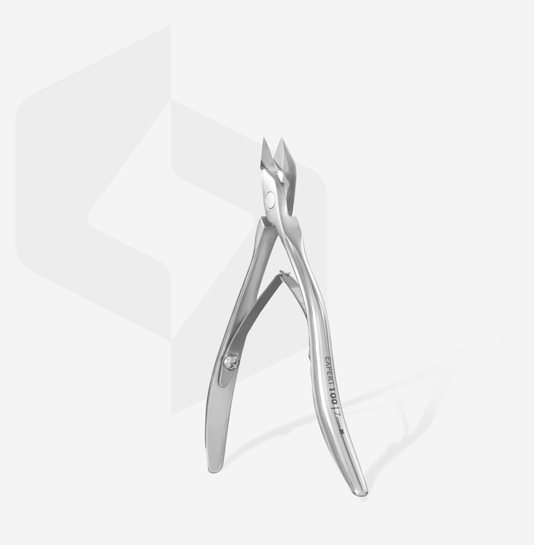 Professional cuticle nippers Staleks Pro Expert 100, 7mm