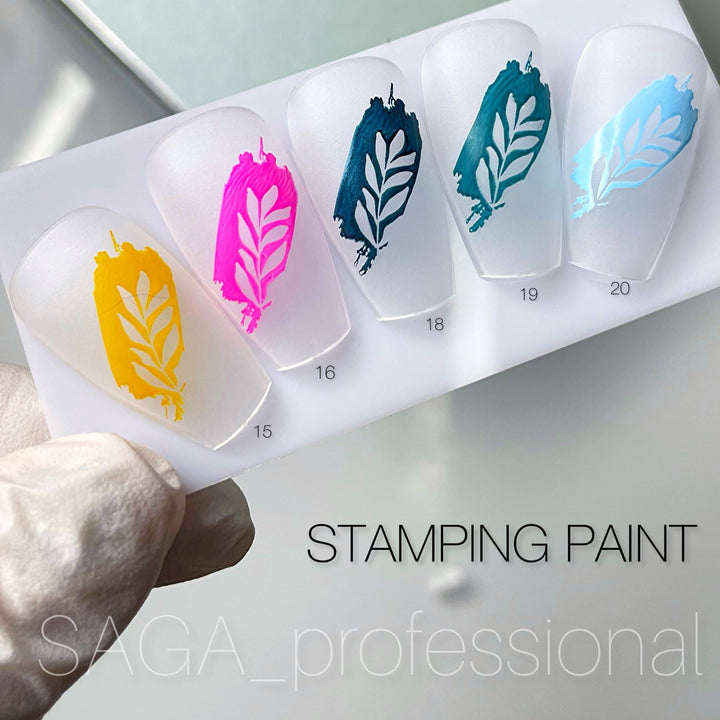 SAGA Professional Stamping Paint 19, 8 ml