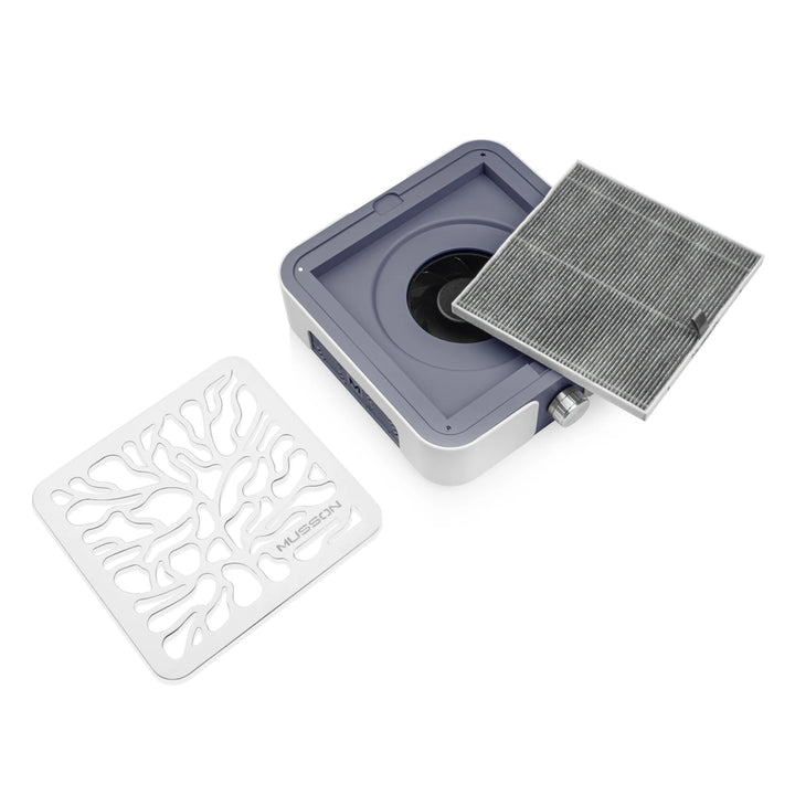 BUCOS MUSSON X3 GRAPHITE Dust Collector – 72W, Carbon HEPA filtr