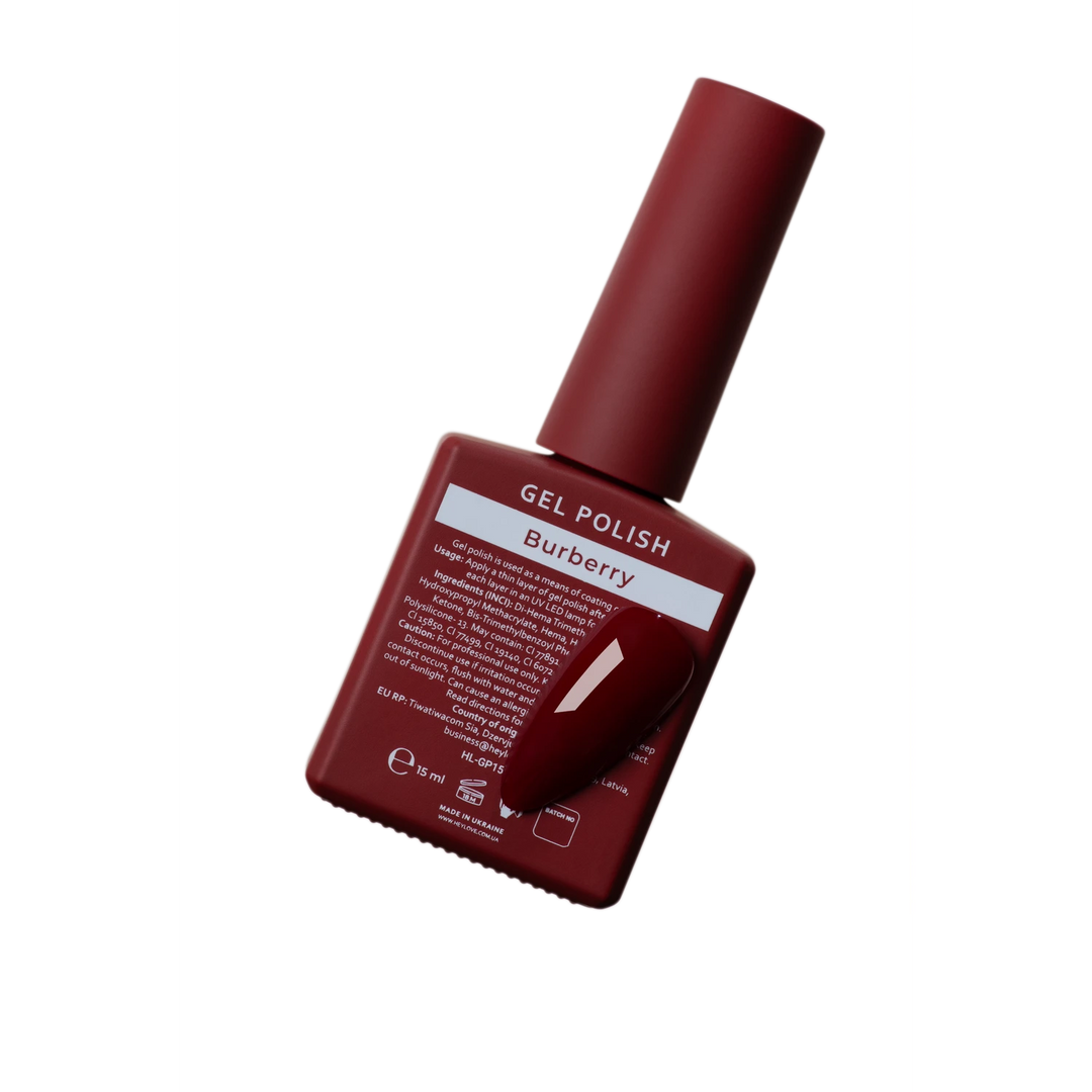 Esmalte Semipermanente HEYLOVE BURBERRY, 15 ml - Foto №3