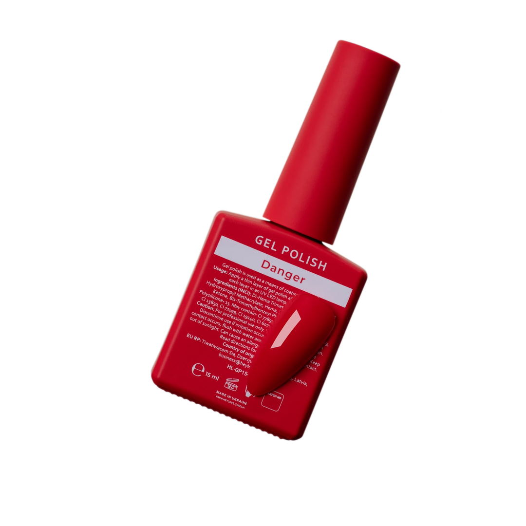 HEYLOVE Gel Polish DANGER, 15 ml - Photo №2