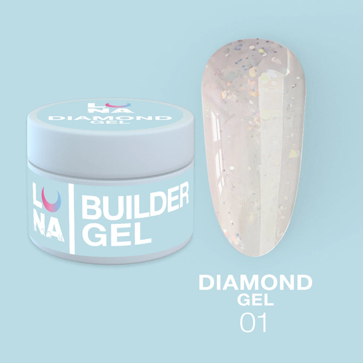 LUNA Diamond Gel 1, 15 ml