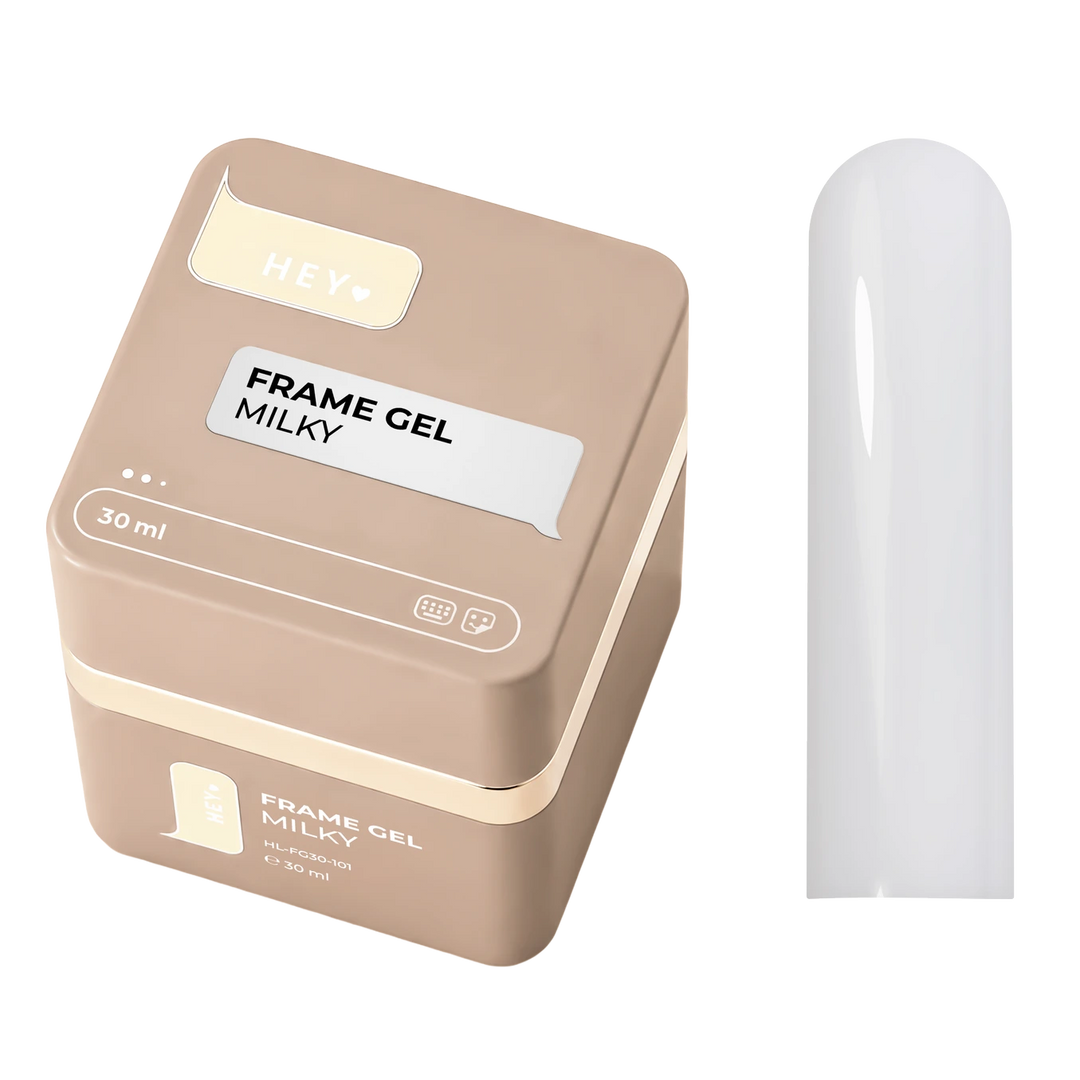 HEYLOVE Frame Builder Gel with Pump MILKY, 30ml