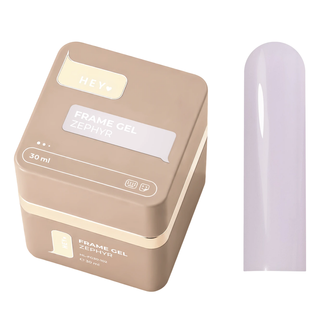 HEYLOVE Frame Builder Gel with Pump ZEPHYR, 30ml, cold milky lavender