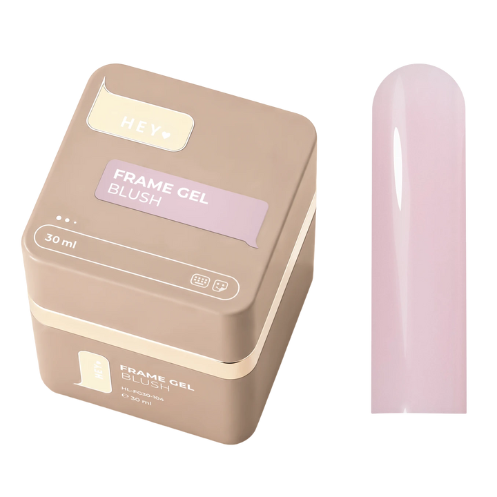 HEYLOVE Frame gel constructor con dosificador BLUSH, 30 ml, rosa cálido
