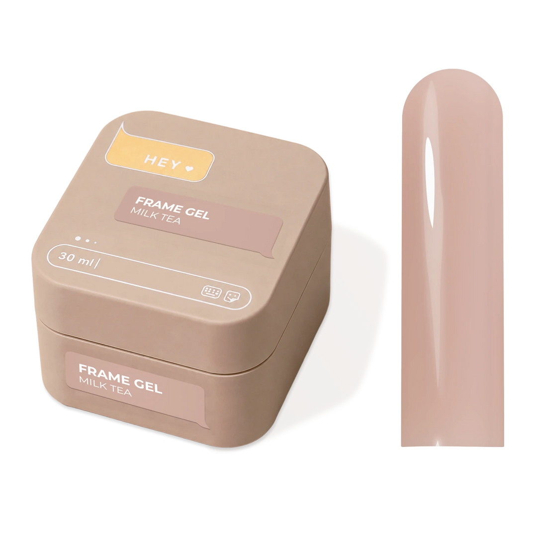 HEYLOVE Frame gel construtor MILK TEA, 30 ml (em boião)