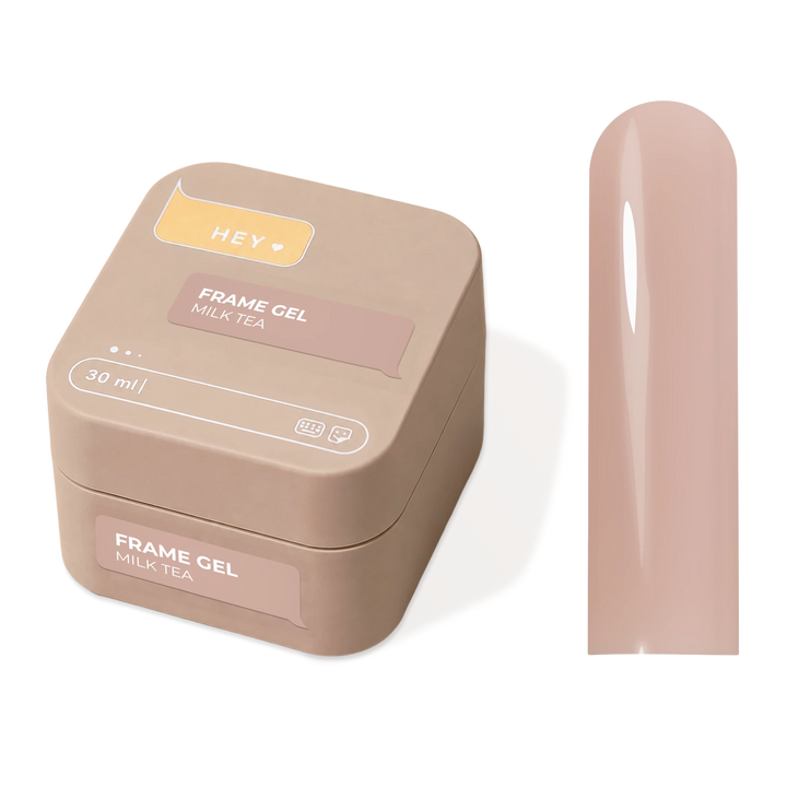 HEYLOVE Frame gel construtor MILK TEA, 30 ml (em boião)