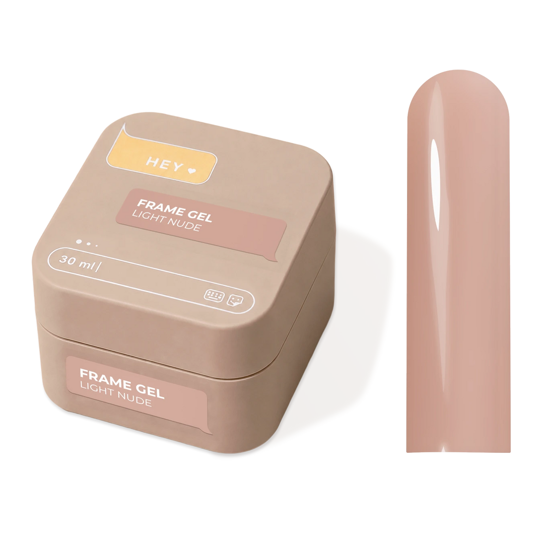 HEYLOVE Frame gel construtor LIGHT NUDE, 30 ml (em boião)