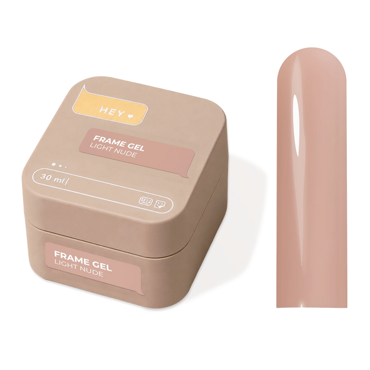HEYLOVE Frame gel construtor LIGHT NUDE, 30 ml (em boião)