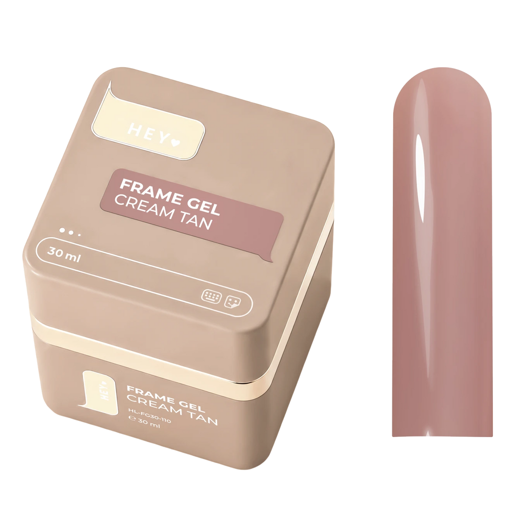 HEYLOVE Frame Builder Gel with Pump CREAM TAN, 30 ml, classic nude