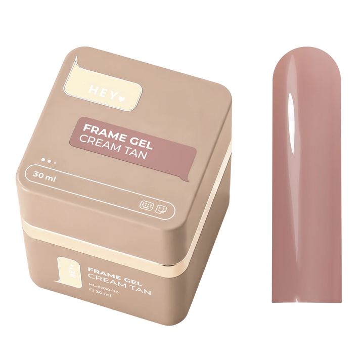 HEYLOVE Frame Builder Gel with Pump CREAM TAN, 30 ml, classic nude