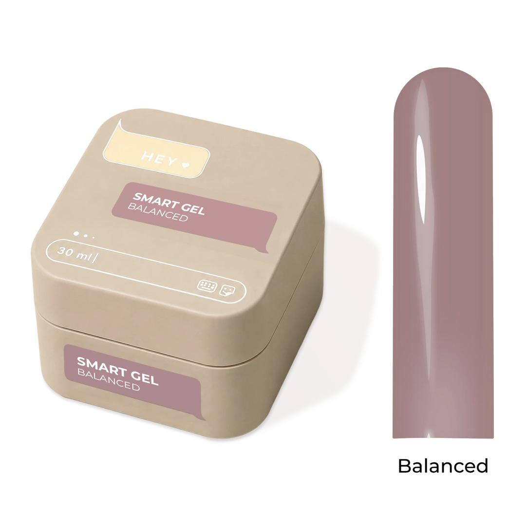 A beige square jar labeled &