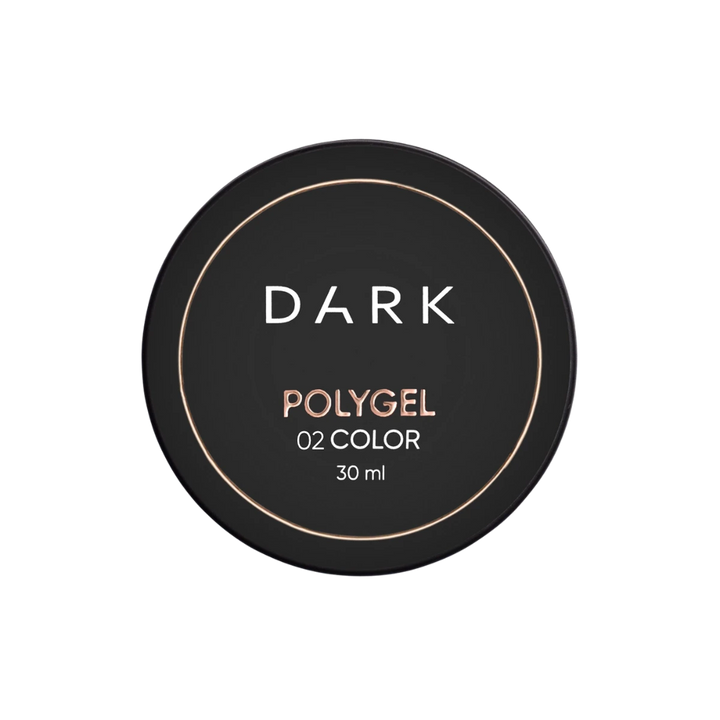 DARK Polygel in barattolo 02, 30 ml, rosa