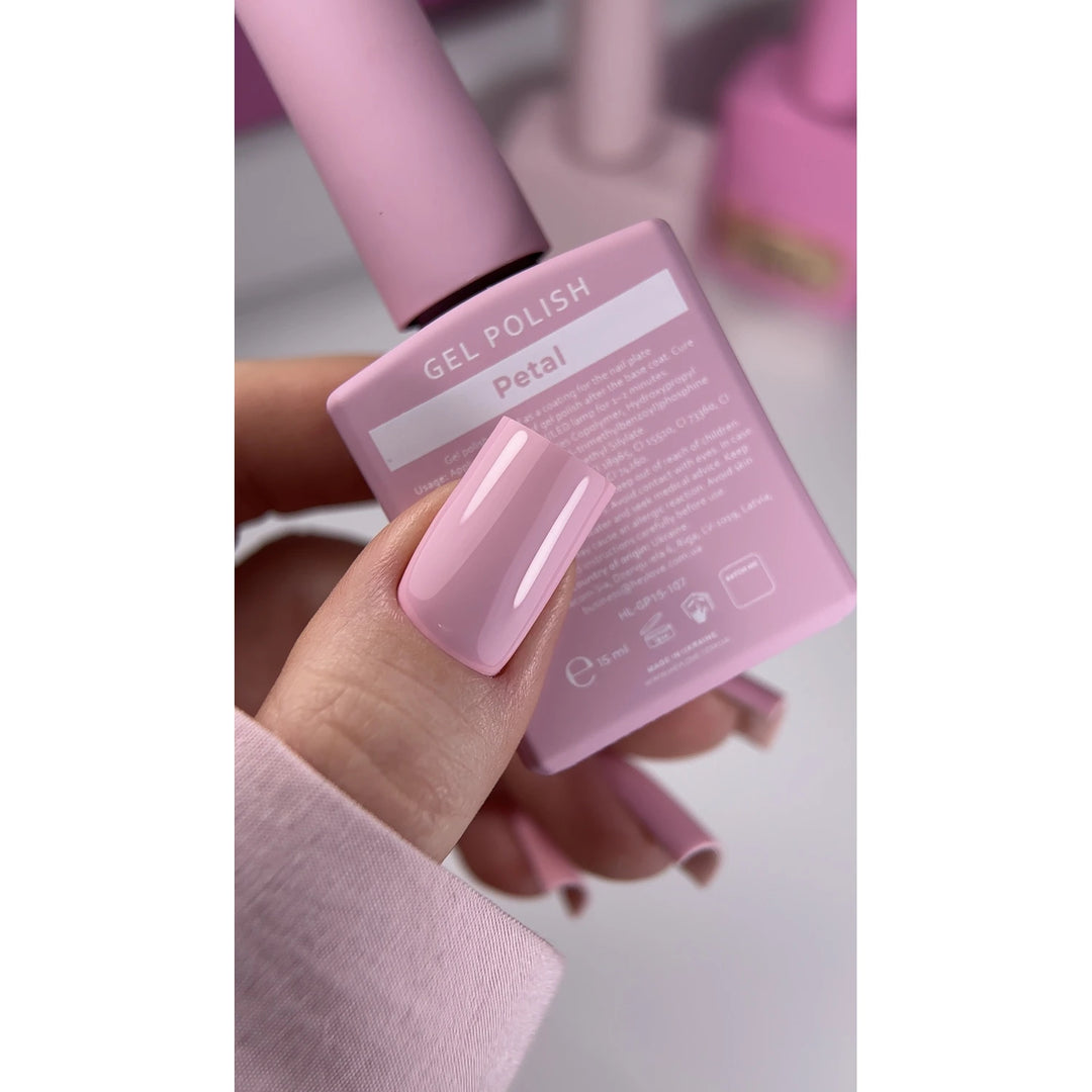 Vernis semi-permanent HEYLOVE Petal, 15 ml