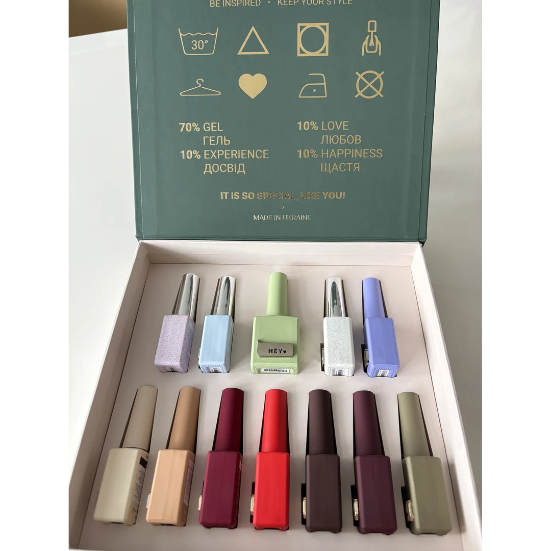 HEYLOVE Manicure box 1, 12 pieces