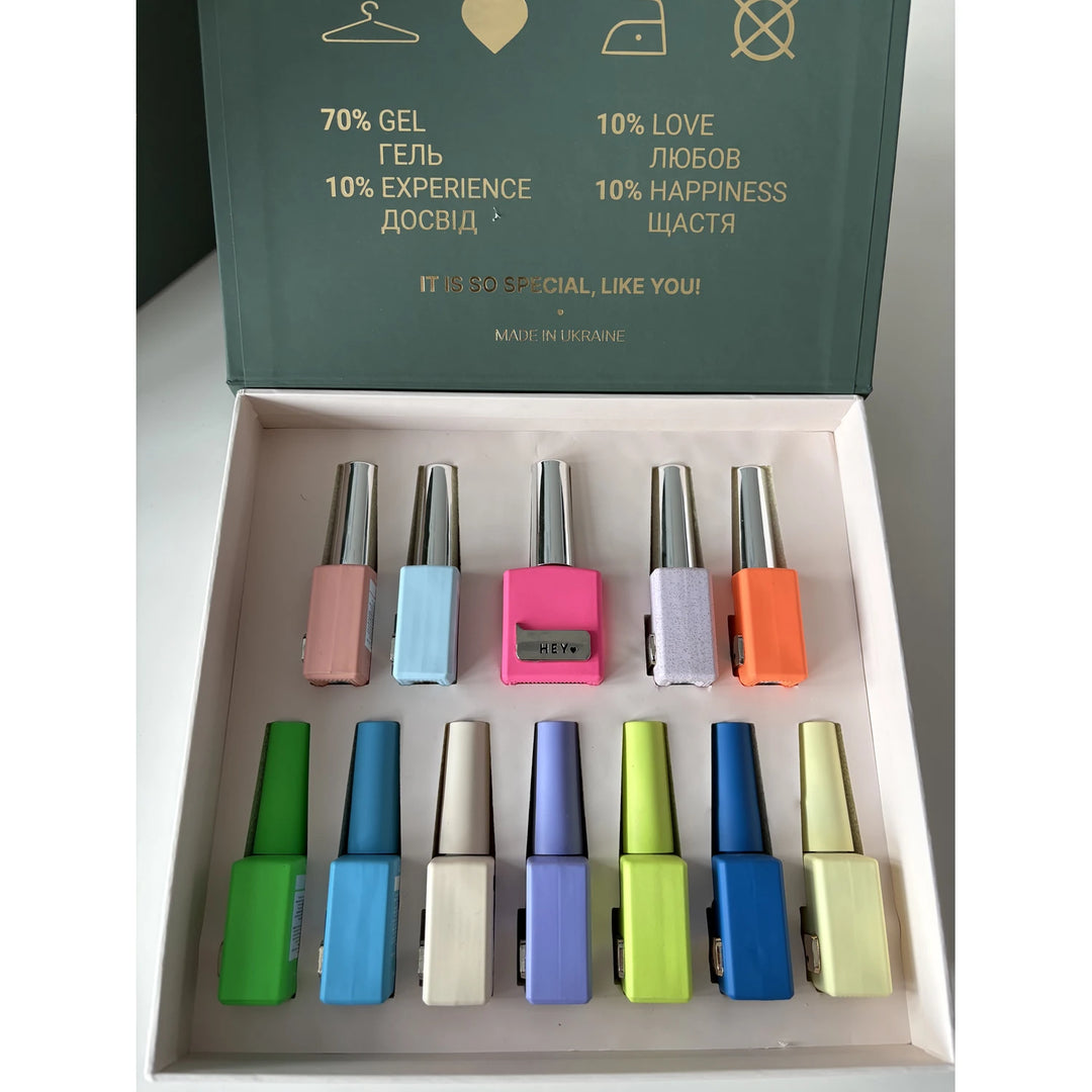 HEYLOVE Manicure box 2, 12 pieces