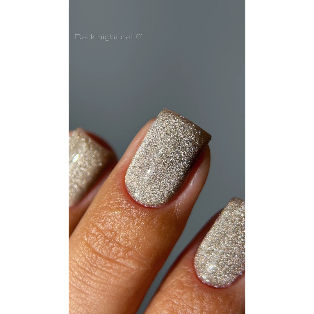 Dark Gel Polish Night Cat 01, 10 ml