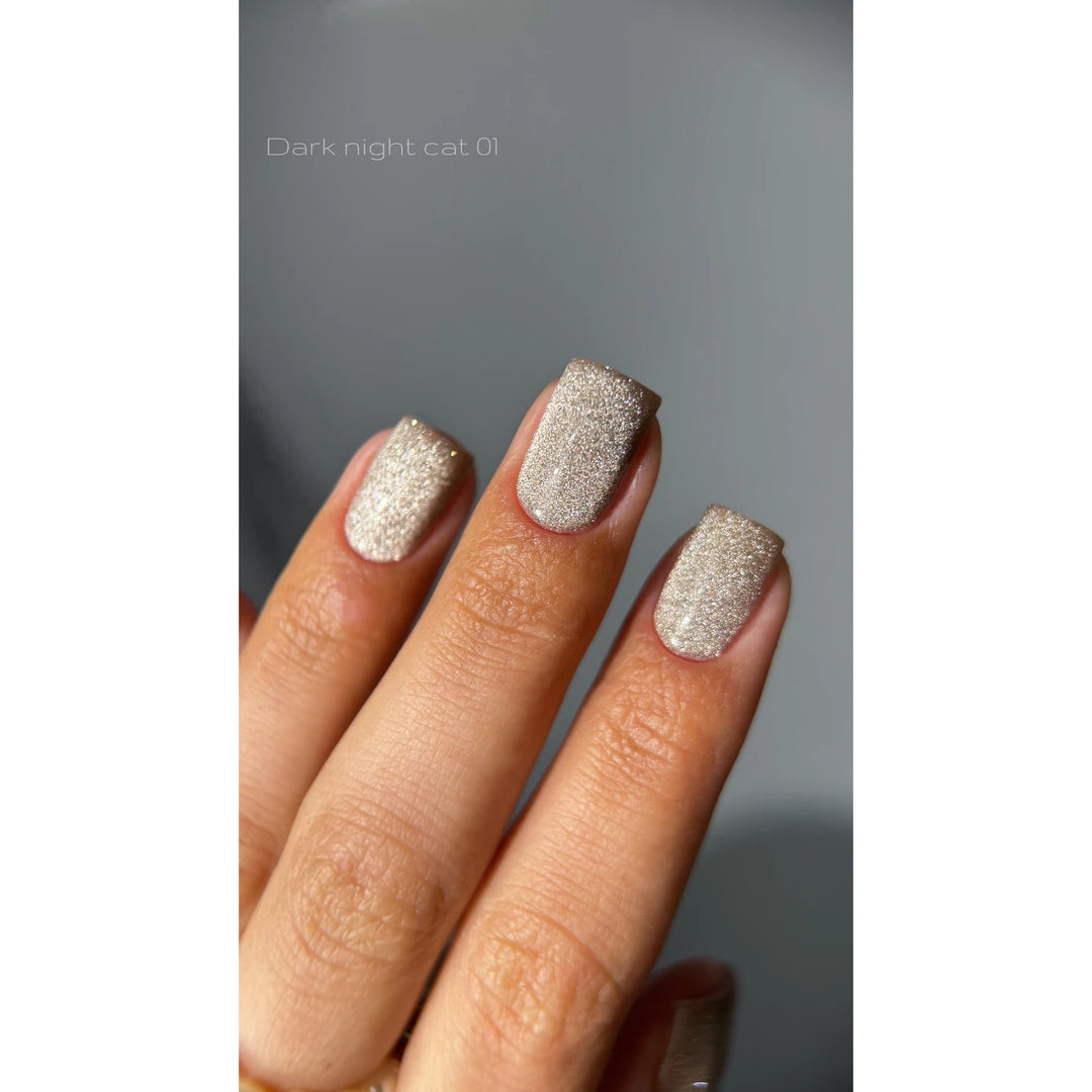 Dark Gel Polish Night Cat 01, 10 ml