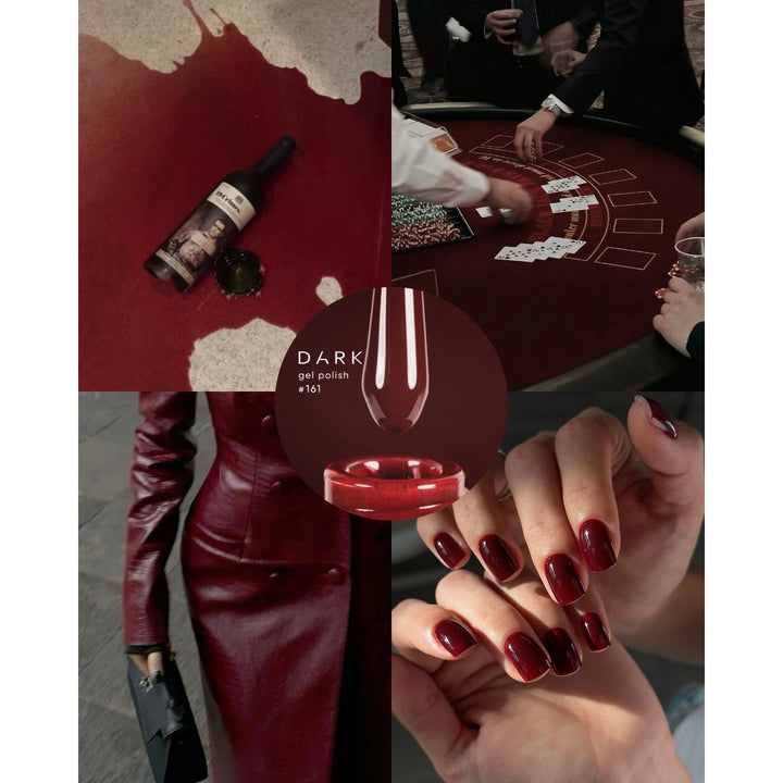 Dark Esmalte Semipermanente Nº 161, 10 ml