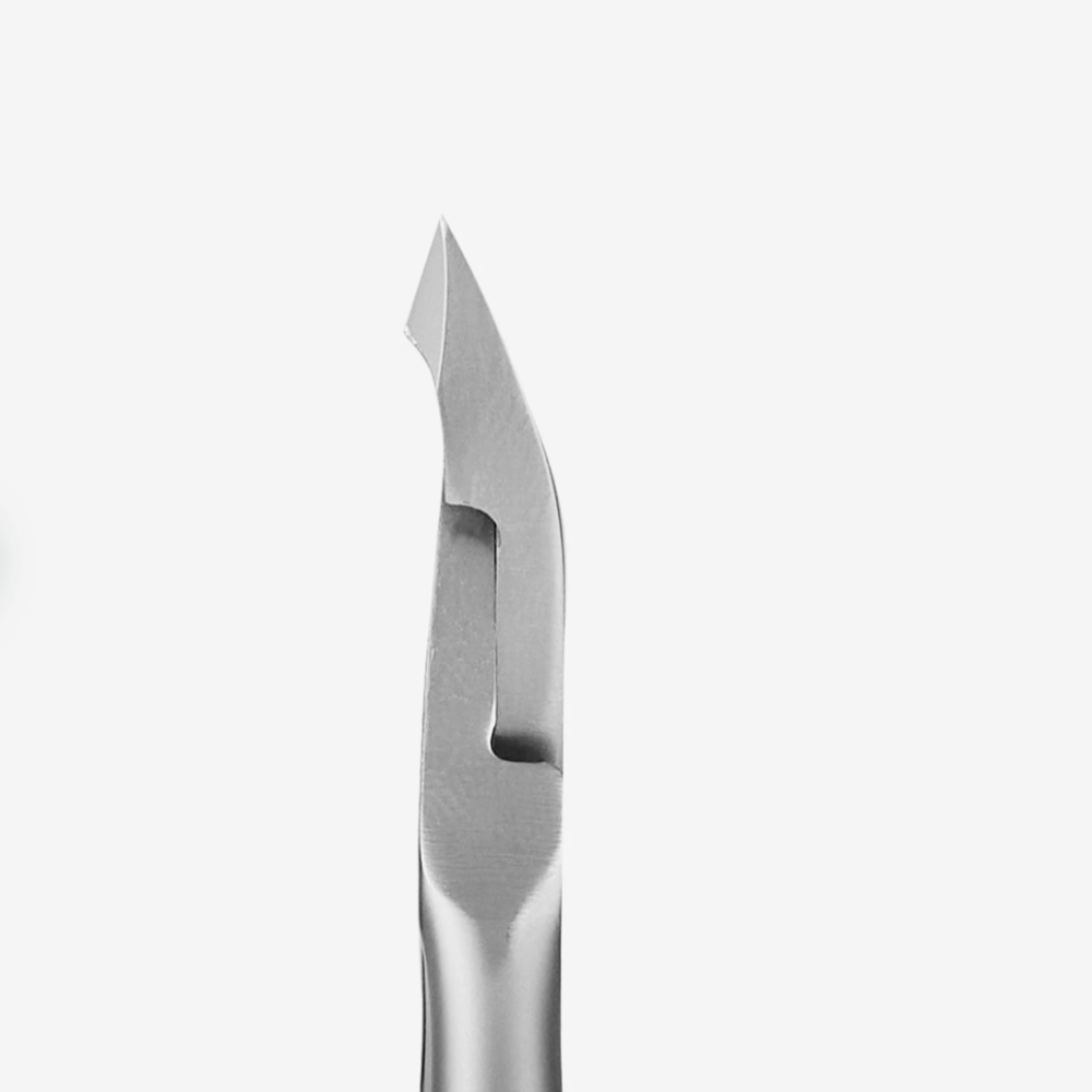 Stainless steel cuticle pusher tool for professional manicure and pedicure