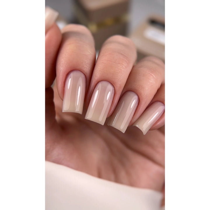 HEYLOVE Frame stavební gel s pumpičkou MOCHA, 30 ml, kávově-béžová s chladným podtónem