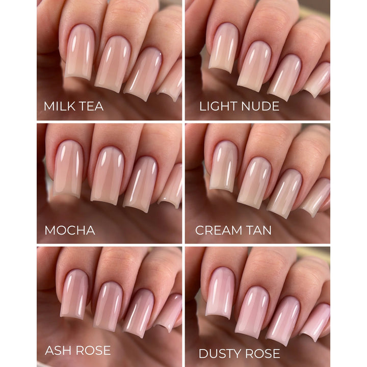 HEYLOVE Frame Builder Gel – nude, beige and rose shades