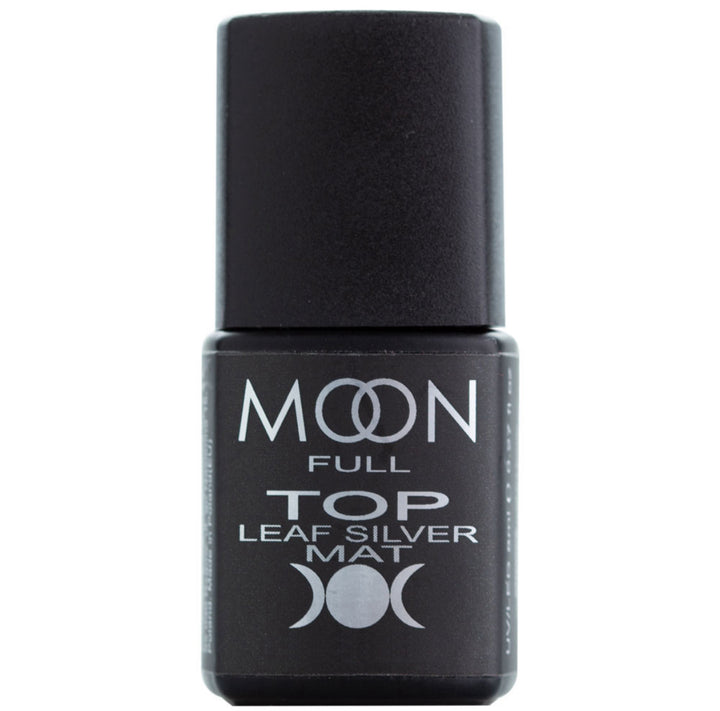 Moon Full Top Leaf Silver Matt (Non-Wipe) 8 ml