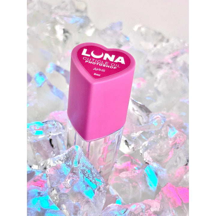 LUNA Dry Óleo para Cutículas Photoshop - Aroma de melão, 5 ml