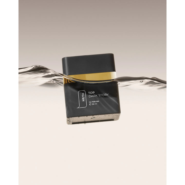 HEYLOVE “Dark Story” Top Coat, 30 ml, glossy top without UV filters, no sticky layer