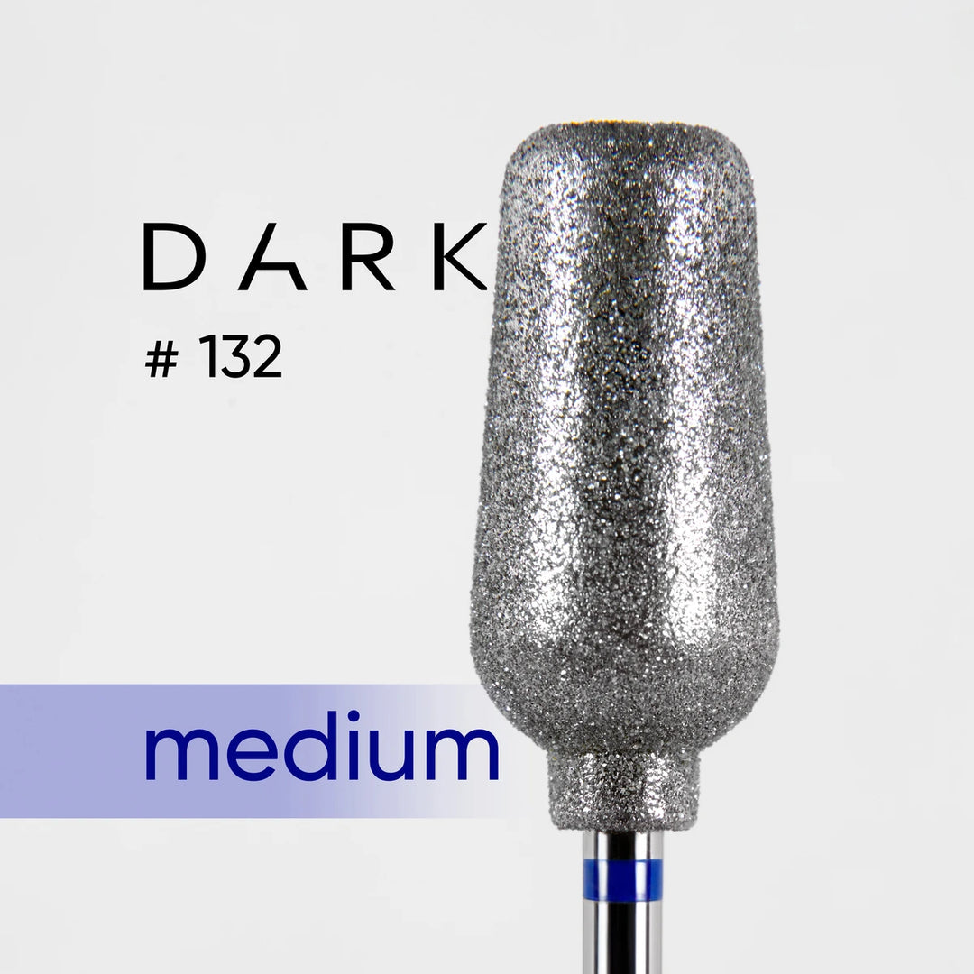 DARK Diamant-Fräser 132 für Pediküre, blau