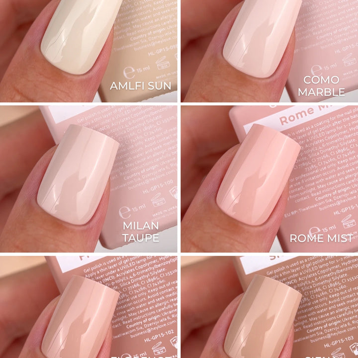 Esmalte Semipermanente HEYLOVE Amalfi Sun, 15 ml