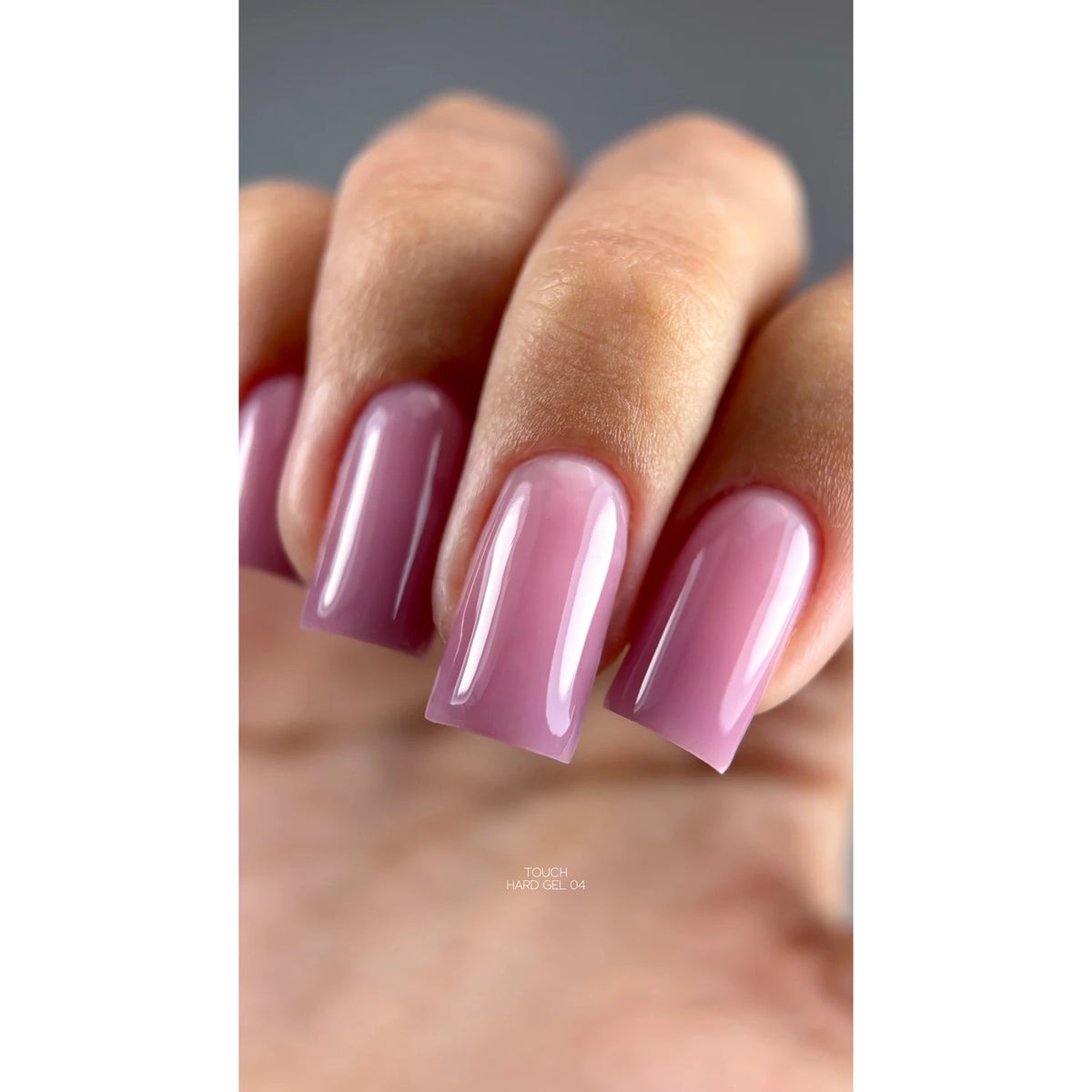 TOUCH Hard Gel 04, 15 ml – manicure on extended nails