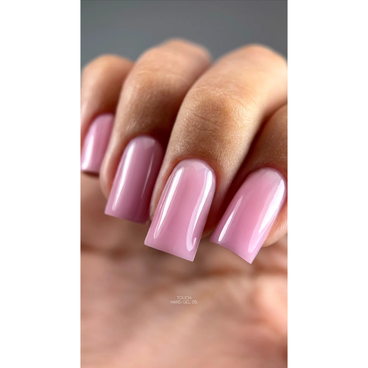 TOUCH Hard Gel 05, 15 ml – manicure on extended nails