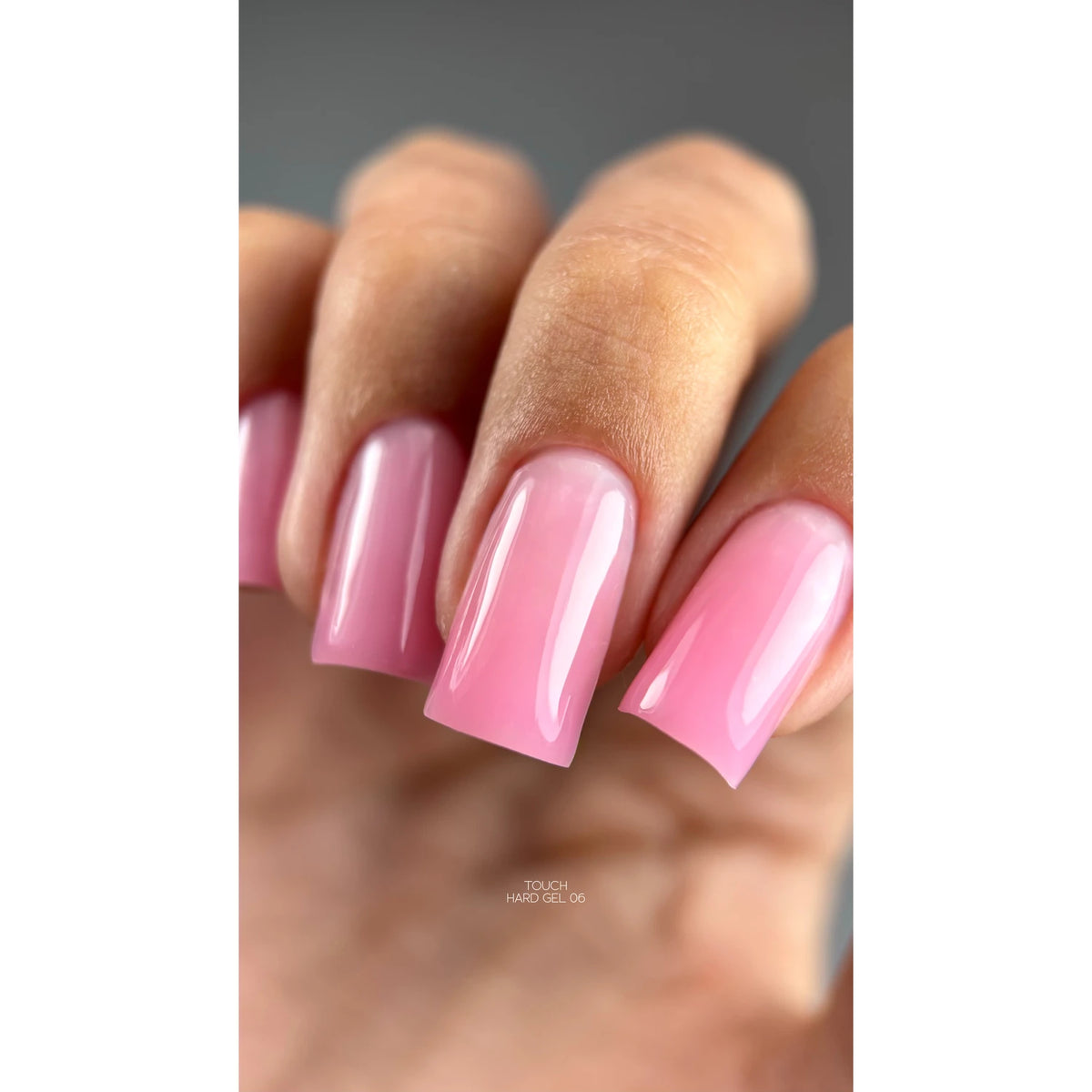TOUCH Hard Gel 06, 15 ml – manicure on extended nails