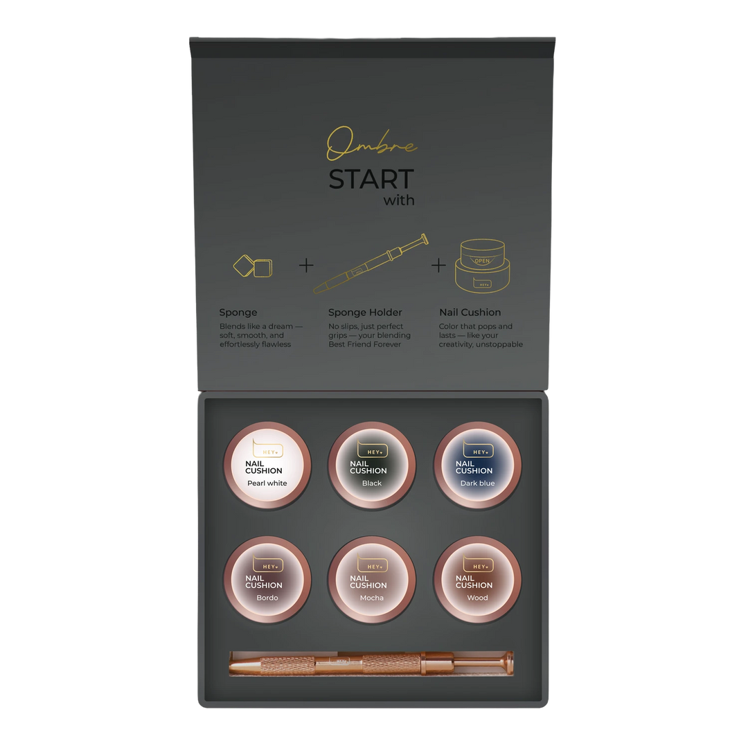 HEYLOVE Nail Cushion Set Graphite 6 x 2 g – set