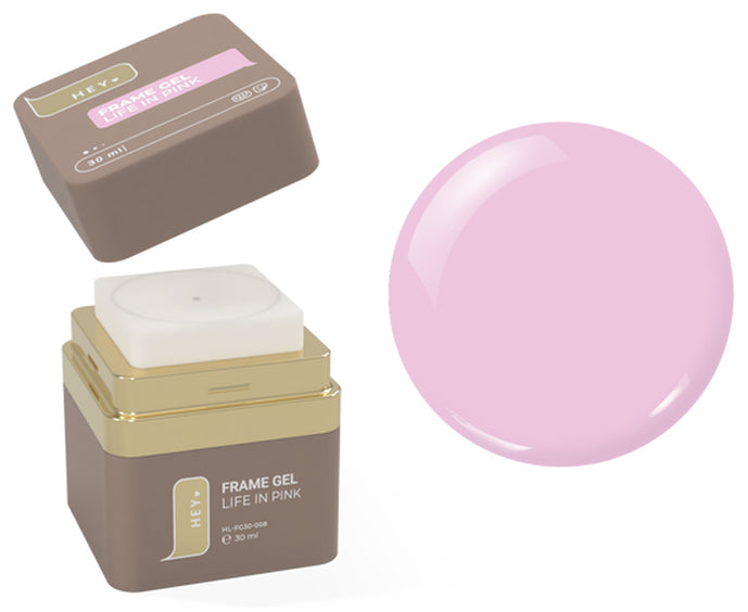 HEYLOVE Frame Builder Gel LIFE IN PINK, 30ml