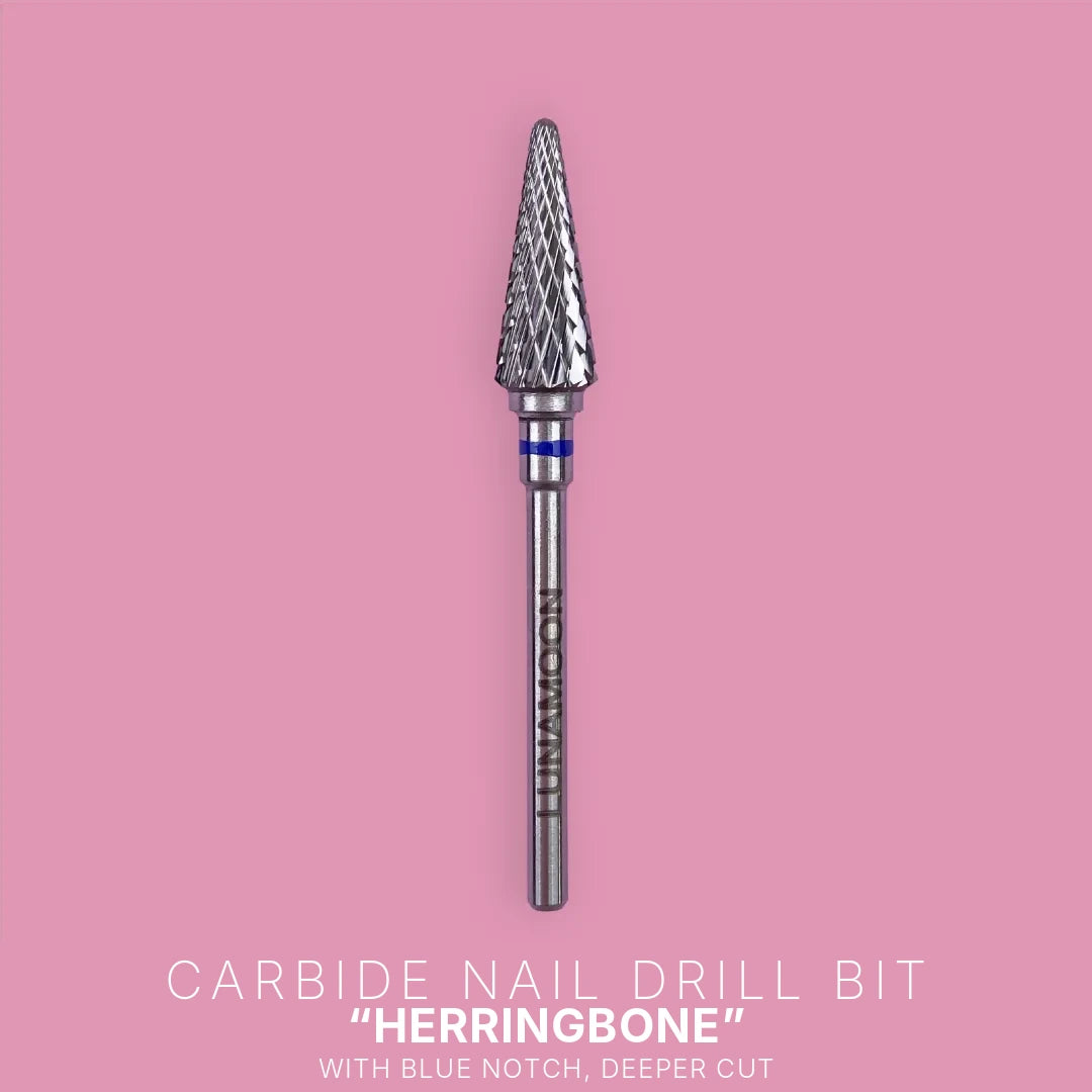 LUNA Fresa de carburo Herringbone, azul, 4,2 mm