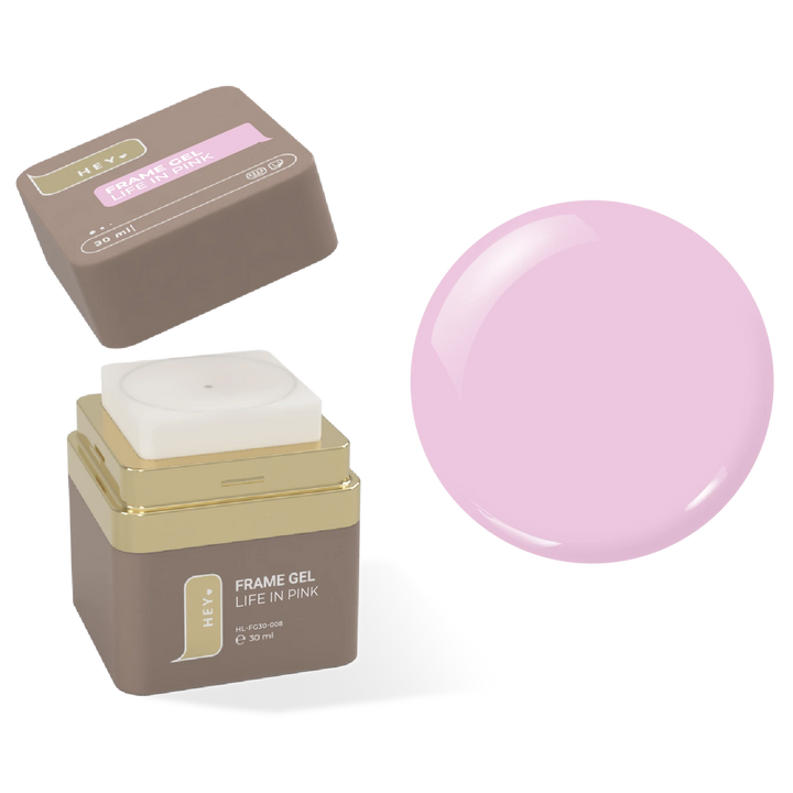 HEYLOVE Gel Costruttore Frame Life in Pink, 30 ml