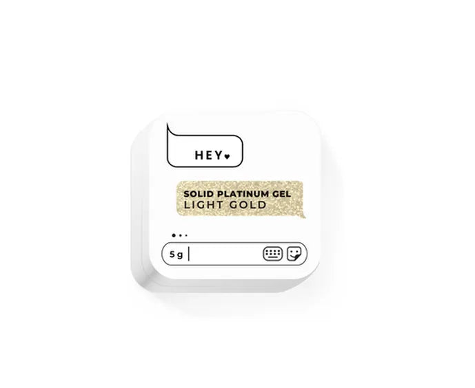 HEYLOVE Solid Platinum Gel, LIGHT GOLD, 5 g
