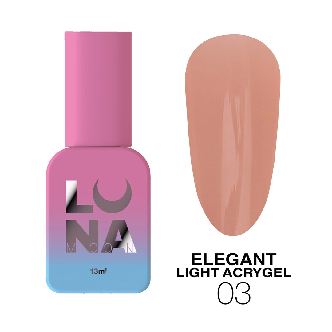 Luna Elegant Light Acrygel 03, 13 ml