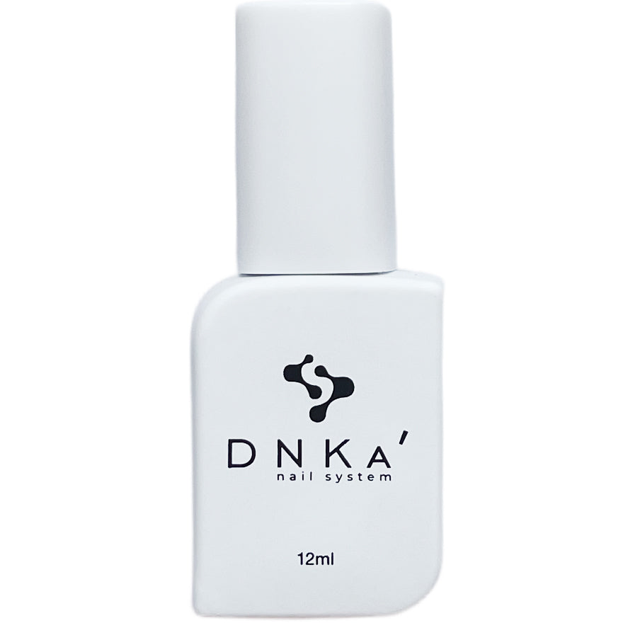 White DNKA nail system bottle for UV gel polish, 12ml, manicure and pedicure product