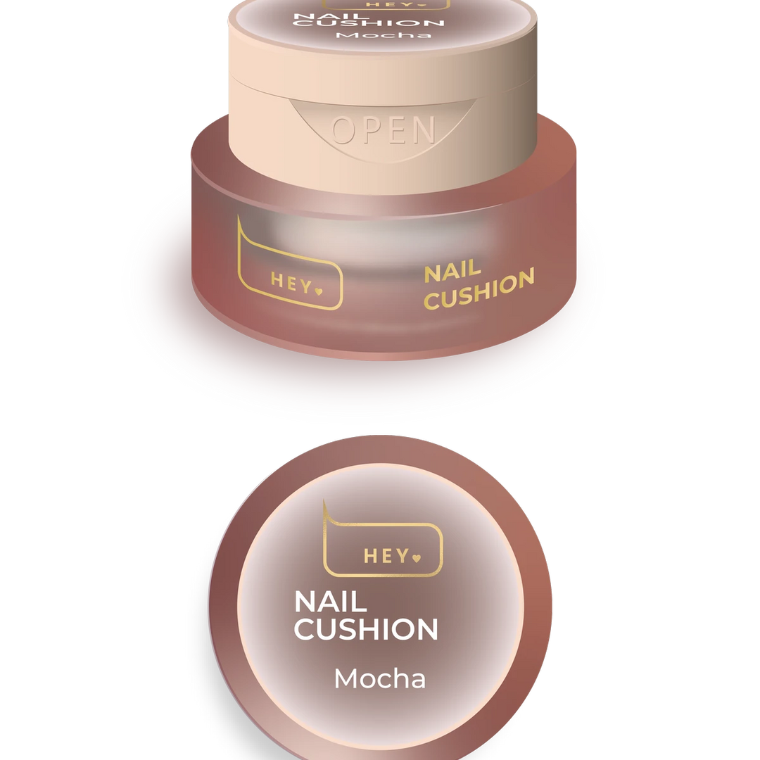 HEYLOVE Nail Cushion Set Brown – sada gelových barev na ombré, teplé odstíny, 6 x 2 g