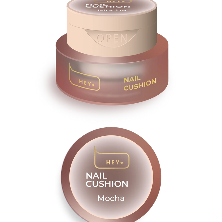 HEYLOVE Nail Cushion Set Brown – sada gelových barev na ombré, teplé odstíny, 6 x 2 g
