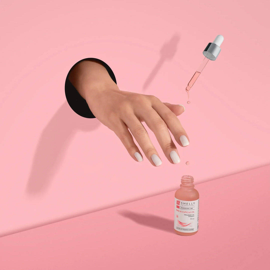 SHELLY Nail and Cuticle oil, 30 ml, with strawberry extract and vitamin E (expiration date 22.7.2026) - Photo №4