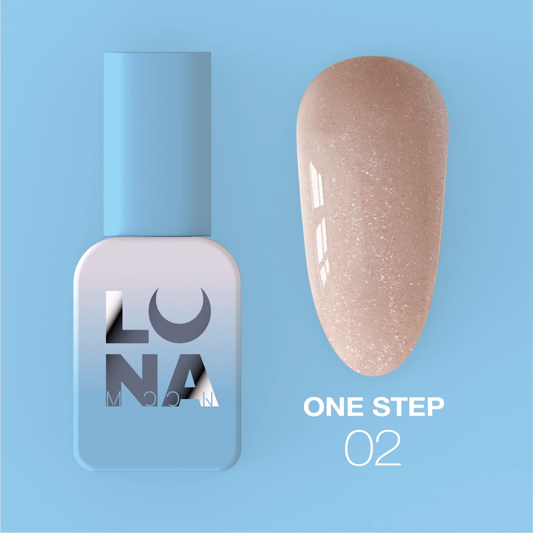 LUNA One Step Гель-лак для педикюра 02, 8 мл