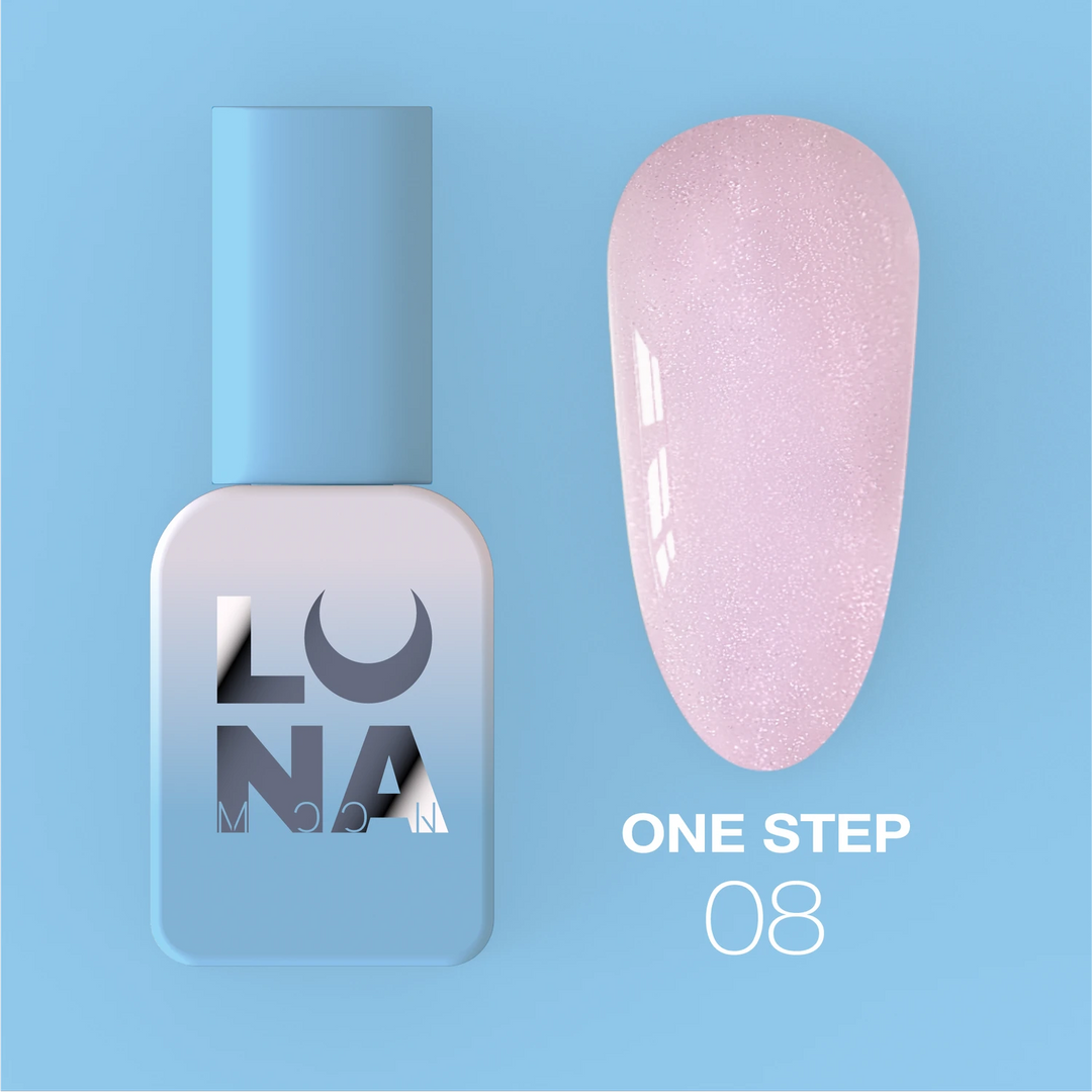LUNA One Step Гель-лак для педикюра 08, 8 мл
