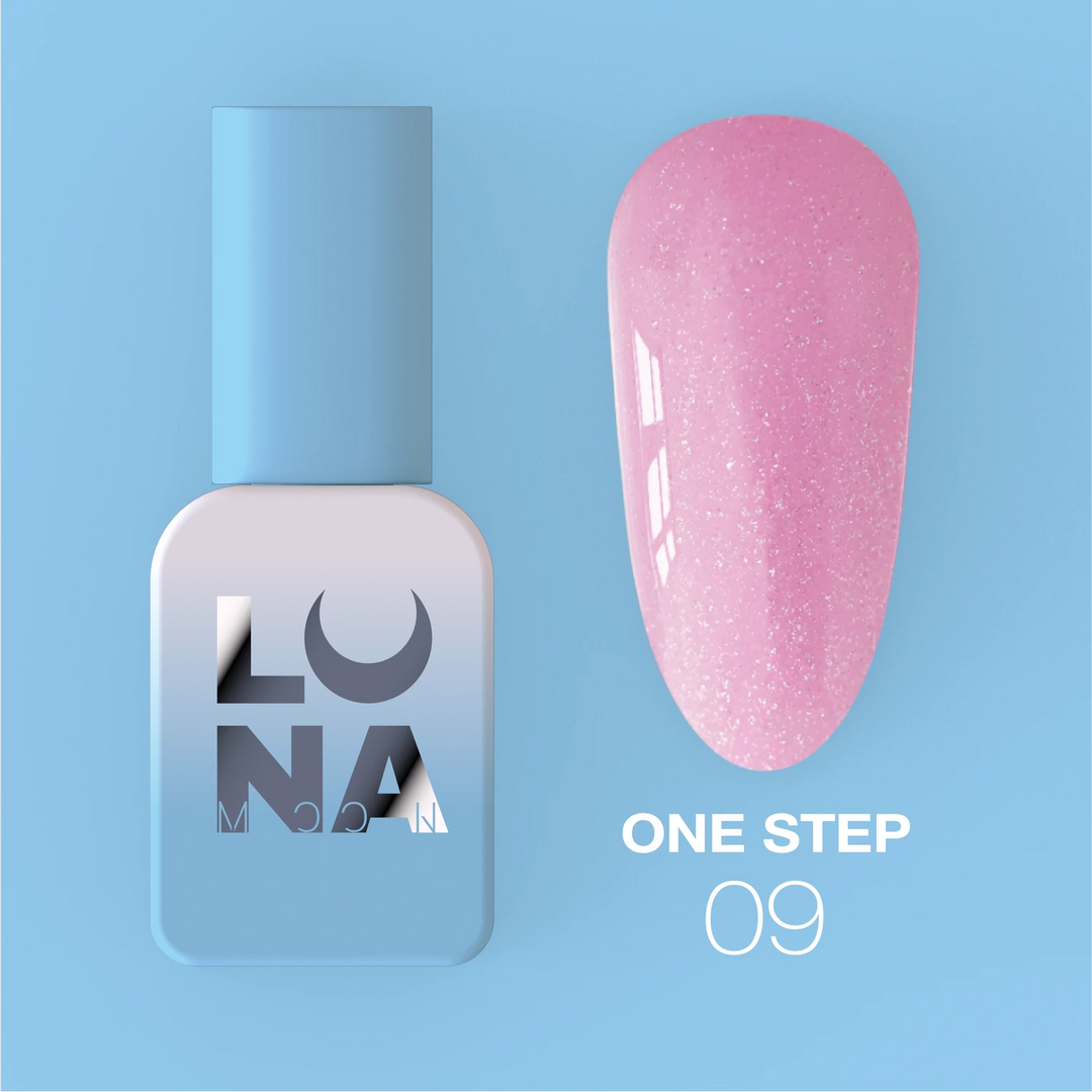 LUNA One Step Гель-лак для педикюра 09, 8 мл