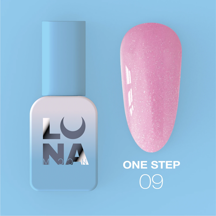 LUNA One Step Гель-лак для педикюра 09, 8 мл