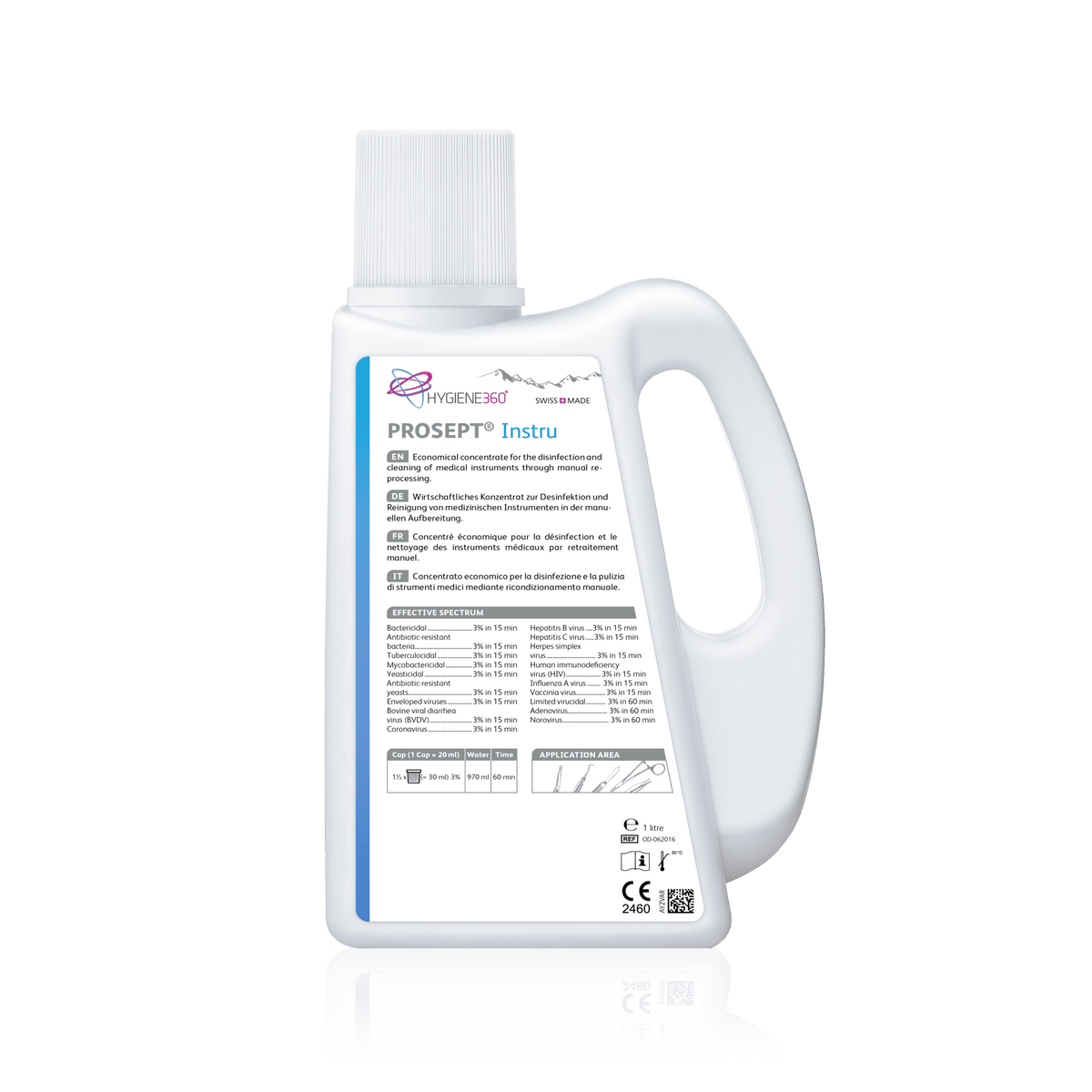 PROSEPT Instru, 1 l – instrument disinfectant concentrate, bottle